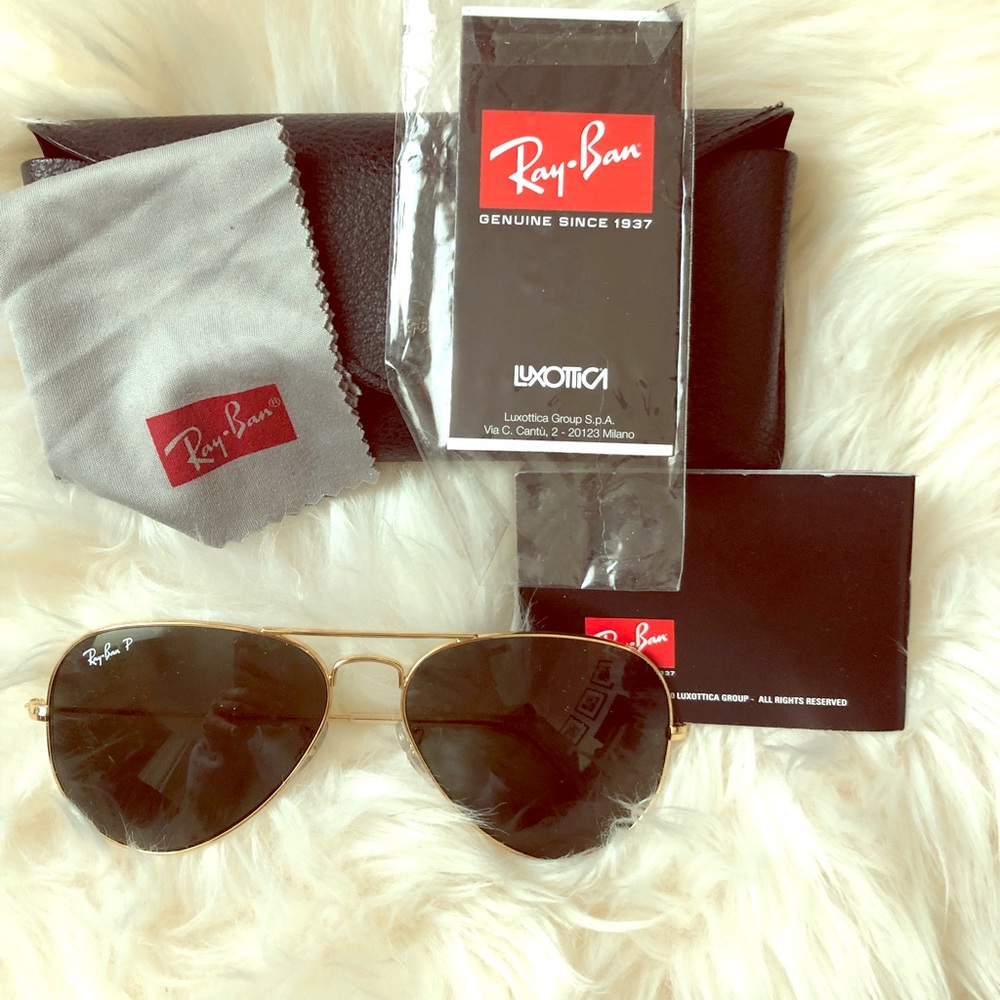 Polarized Ray Ban Aviators
